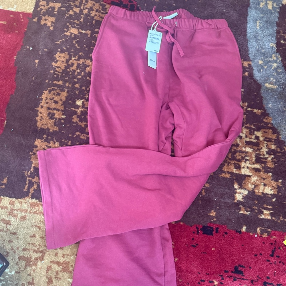 Elwood Burgundy Casual Pants